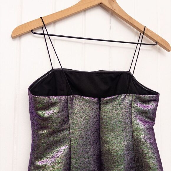 LIKELY Hayley Lurex Dress Size 00 - Picture 7 of 10